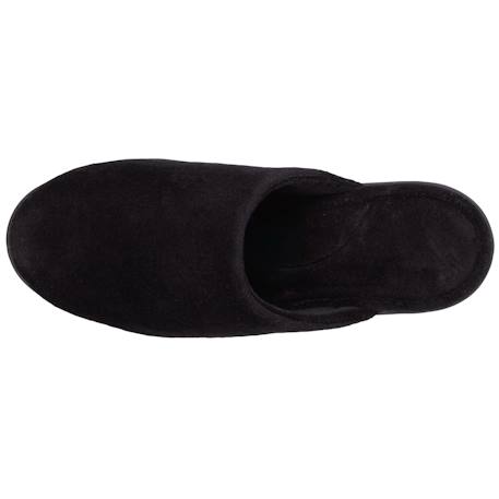 Chaussons mules en velours ultra doux Noir 3 - vertbaudet enfant 