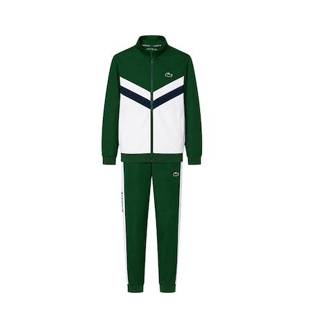 Ensemble de survêtement garçon Vert, blanc, bleu marine 1 - vertbaudet enfant 