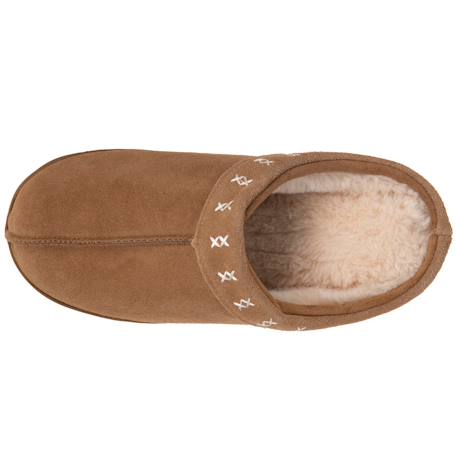 Chaussons mules semelle plateforme 3,5 cm Camel 3 - vertbaudet enfant 