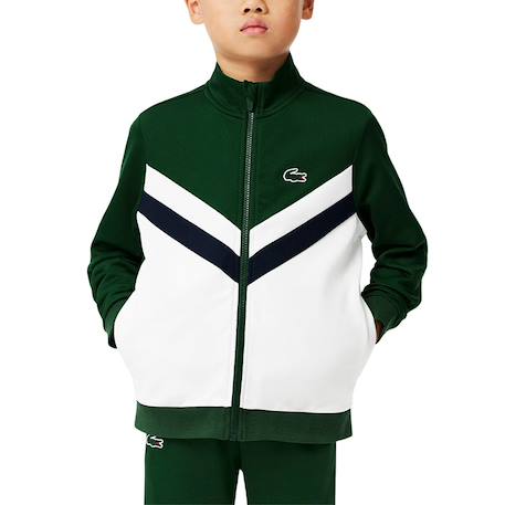 Ensemble de survêtement garçon Vert, blanc, bleu marine 4 - vertbaudet enfant 
