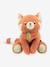 Peluche lestée panda roux orange 1 - vertbaudet enfant 