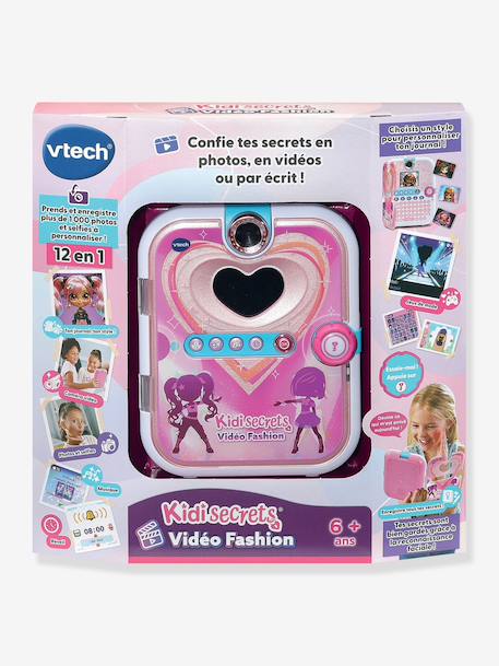 Journal intime vidéo KidiSecrets rose 4 - vertbaudet enfant 