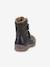 Boots garçon LINZ WOOL TEX HIGH Froddo bleu+bleu nuit+blush 9 - vertbaudet enfant 