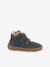 Bottes pieds nus enfants BAREFOOT WINTER FURRY Froddo bleu nuit+bordeaux 2 - vertbaudet enfant 