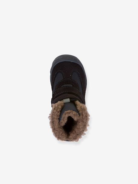 Boots enfants LINZ WOOL TEX HIGH Froddo bleu nuit+bordeaux+noir+olive 4 - vertbaudet enfant 