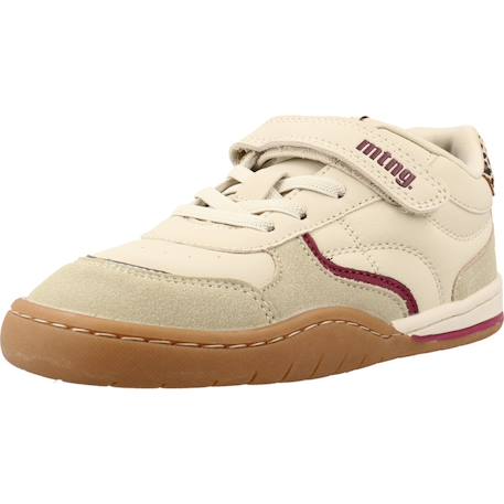 Sneakers filles synthétique fermeture adhésive Beige 4 - vertbaudet enfant 