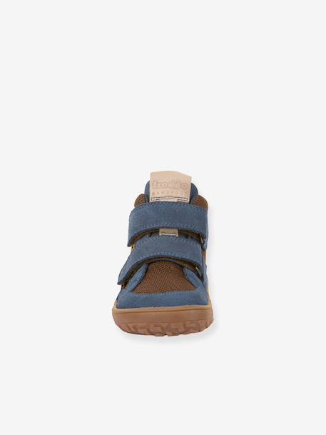 Bottes pieds nus enfants BAREFOOT TEX WOOL Froddo bleu+gris ardoise 6 - vertbaudet enfant 