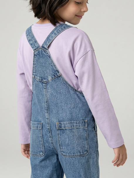 Salopette fille bleu jean 14 - vertbaudet enfant 