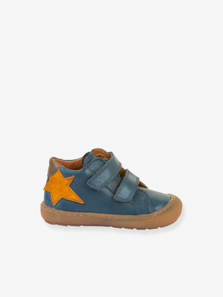 Chaussons à scratch garçons OLLIE S STAR Froddo bleu 2 - vertbaudet enfant 