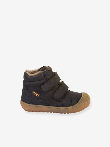 Boots enfants OLLIE WOOL TEX Froddo bleu nuit+bleu pétrole+caramel 2 - vertbaudet enfant 