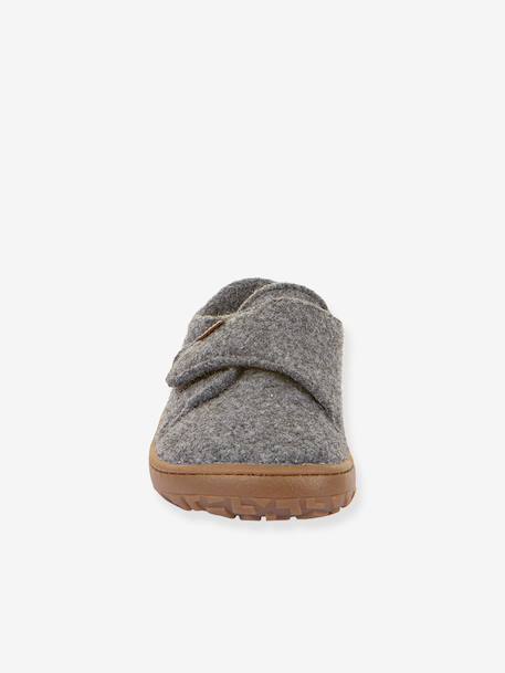Chaussons barefoot enfants BAREFOOT WOOLY Froddo beige+bleu jean+bleu nuit+fuchsia+gris chiné+rose chiné+rouge+vert 28 - vertbaudet enfant 