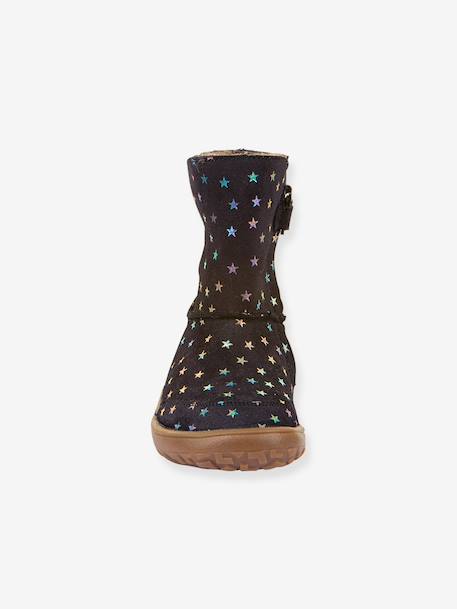 Bottes pieds nus pour filles BAREFOOT TEX SUEDE Froddo bleu nuit 7 - vertbaudet enfant 
