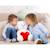 Peluche ours cœur 35 cm Rouge 5 - vertbaudet enfant 
