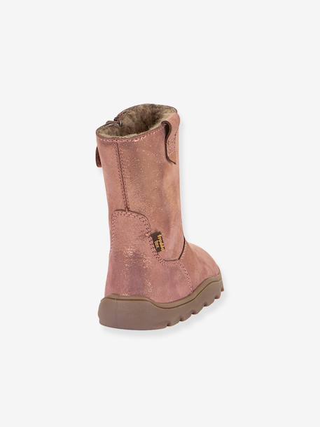 Bottes pieds nus pour filles BAREFOOT ZERU TEX Froddo blush+fuchsia 4 - vertbaudet enfant 