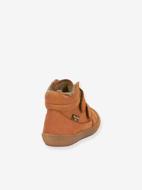 Boots enfants OLLIE WOOL TEX Froddo bleu nuit+bleu pétrole+caramel 15 - vertbaudet enfant 