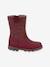 Bottes fille MAXINE TEX Froddo blush+bordeaux 9 - vertbaudet enfant 