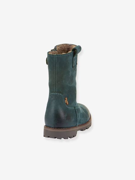 Bottes fille MAXINE TEX Froddo bleu nuit+bleu pétrole+noir 9 - vertbaudet enfant 