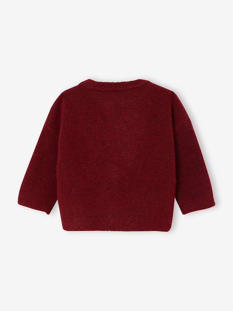 Pull Noël bébé garçon manches longues rouge 2 - vertbaudet enfant 