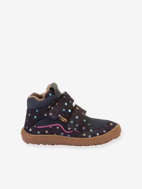 Bottes pieds nus pour filles BAREFOOT TEX WOOL Froddo bleu nuit 2 - vertbaudet enfant 