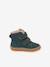 Boots fille MINNI SUEDE Froddo bleu pétrole+fuchsia+vieux rose 2 - vertbaudet enfant 
