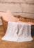 Couverture 'plume' en coton Blanc+Bleu danube 1 - vertbaudet enfant 