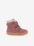 Boots fille MINNI SUEDE Froddo bleu pétrole+fuchsia+vieux rose 14 - vertbaudet enfant 