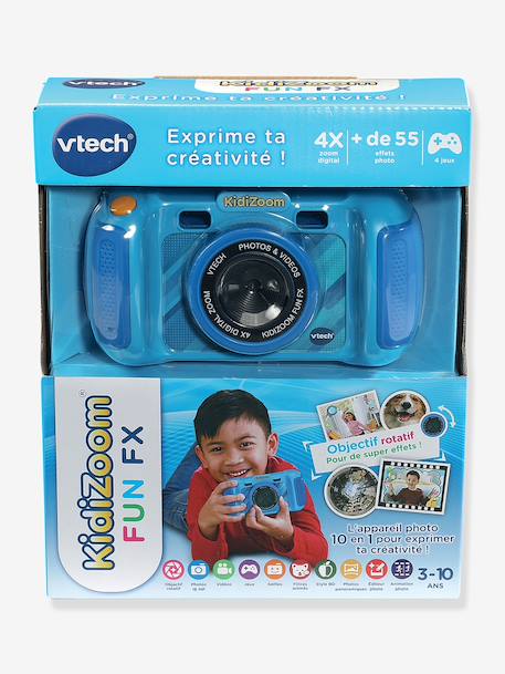 Appareil photo Kidizoom Fun FX bleu+rose 2 - vertbaudet enfant 