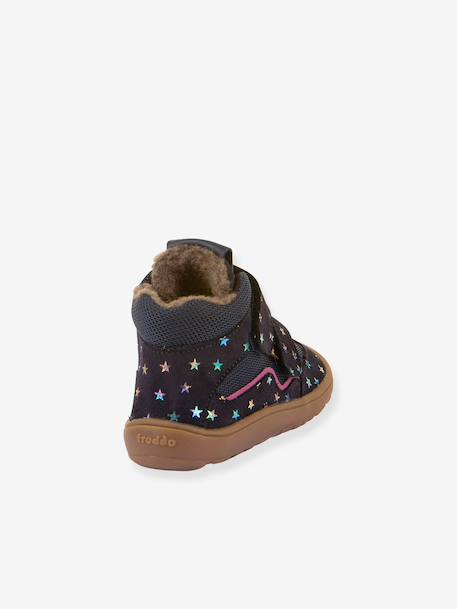 Bottes pieds nus pour filles BAREFOOT TEX WOOL Froddo bleu nuit 3 - vertbaudet enfant 