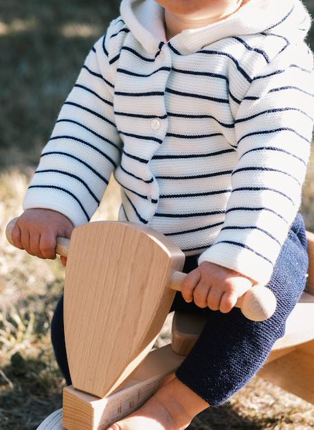 Manteau en tricot bébé Curry+Ecru rayé marine+Marine rayé écru+Pétunia 4 - vertbaudet enfant 