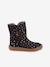 Bottes pieds nus pour filles BAREFOOT TEX SUEDE Froddo bleu nuit 2 - vertbaudet enfant 