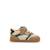 Sneakers filles synthétique fermeture adhésive barefoot Cream_blue+marron clair+White 1 - vertbaudet enfant 