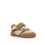 Sneakers filles synthétique fermeture adhésive barefoot Cream_blue+marron clair+White 2 - vertbaudet enfant 