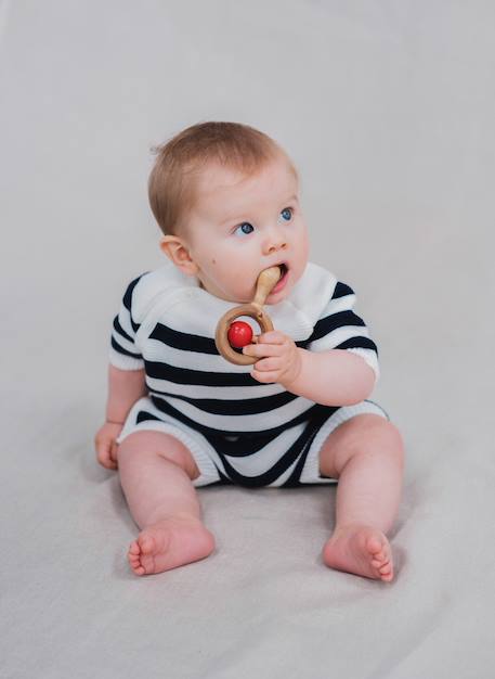 Combi short bébé Écru/marine+Écru/rose misty 1 - vertbaudet enfant 
