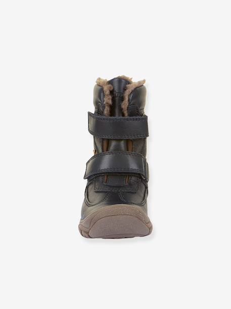 Boots garçon LINZ WOOL TEX HIGH Froddo bleu+bleu nuit+blush 12 - vertbaudet enfant 