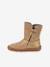 Bottes pieds nus enfants BAREFOOT TEX SUEDE Froddo bordeaux+gris+noir+or 22 - vertbaudet enfant 