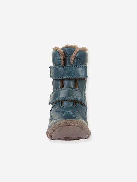 Boots garçon LINZ WOOL TEX HIGH Froddo bleu+bleu nuit+blush 6 - vertbaudet enfant 