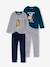 Lot de 2 pyjamas garçon velours marine 3 - vertbaudet enfant 