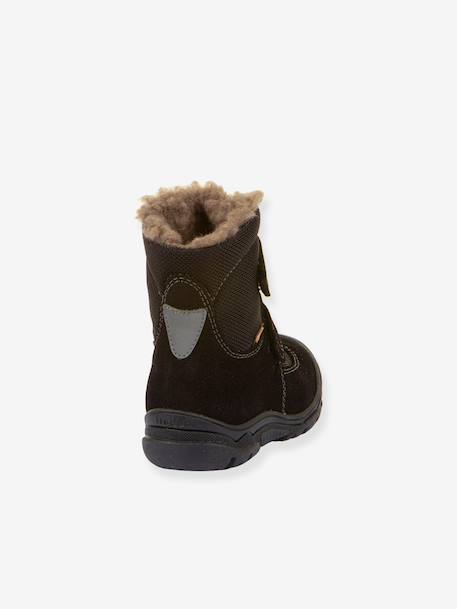 Boots enfants LINZ WOOL TEX HIGH Froddo bleu nuit+bordeaux+noir+olive 15 - vertbaudet enfant 