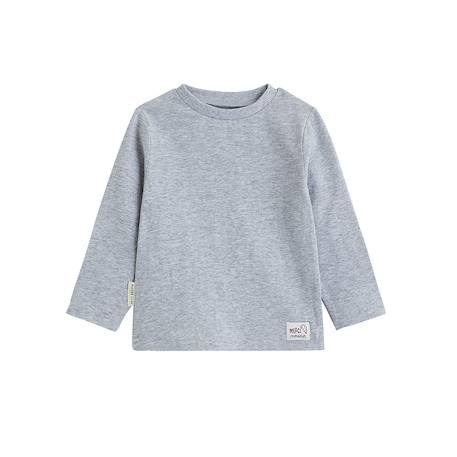 Lot de 2 t-shirts bébé manches longues pistache Gris 6 - vertbaudet enfant 