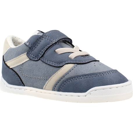 Sneakers garçon synthétique fermeture adhésive barefoot Blue 5 - vertbaudet enfant 