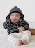 Veste en laine mélangée bébé Ecru rayé marine 1 - vertbaudet enfant 