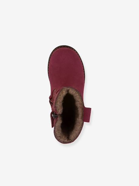 Bottes fille MAXINE TEX Froddo blush+bordeaux 12 - vertbaudet enfant 