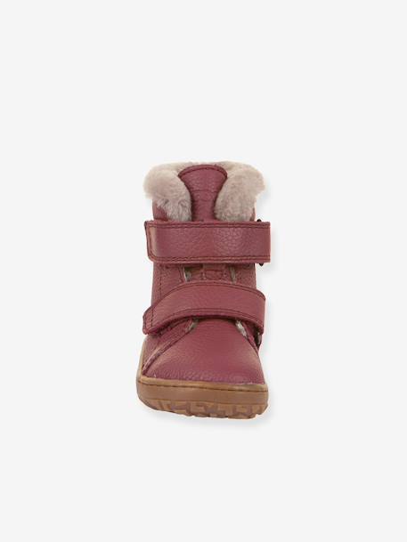 Bottes pieds nus enfants BAREFOOT FURRY Froddo bleu nuit+bordeaux 7 - vertbaudet enfant 