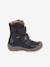 Boots garçon LINZ WOOL TEX HIGH Froddo bleu+bleu nuit+blush 8 - vertbaudet enfant 