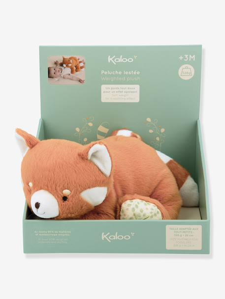 Peluche lestée panda roux orange 3 - vertbaudet enfant 