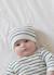 Bonnet en laine marinière bébé Écru/marine+Écru/rouge 1 - vertbaudet enfant 