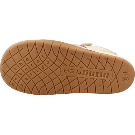 Sneakers filles synthétique fermeture adhésive Beige 6 - vertbaudet enfant 