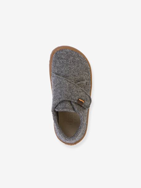 Chaussons barefoot enfants BAREFOOT WOOLY Froddo beige+bleu jean+bleu nuit+fuchsia+gris chiné+rose chiné+rouge+vert 25 - vertbaudet enfant 