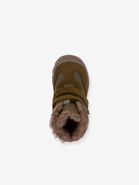 Boots enfants LINZ WOOL TEX HIGH Froddo bleu nuit+bordeaux+noir+olive 22 - vertbaudet enfant 
