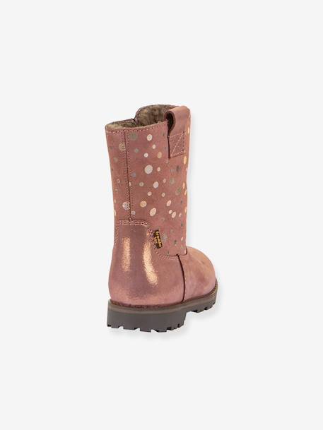 Bottes fille MAXINE TEX Froddo blush+bordeaux 4 - vertbaudet enfant 